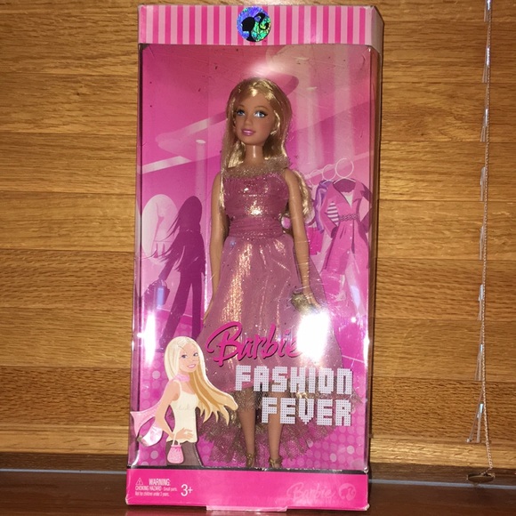 Year 2007 Barbie Fashion Fever Series 12” doll set new in the box - Picture 3 of 6